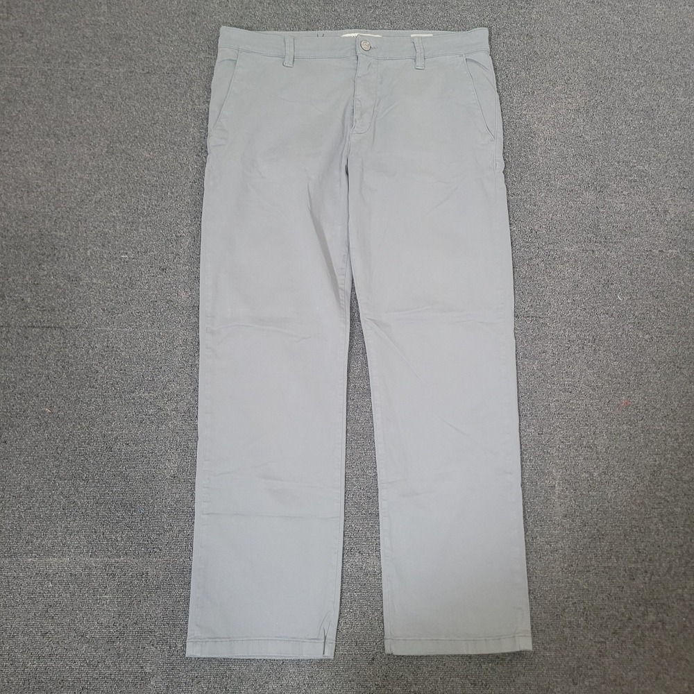 Mavi Jeans Size 31 Philip Relaxed Straight Leg Mens Grey Chino Pants